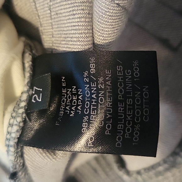 Balmain SS14 Silver Biker Jeans - Picture 5 of 5